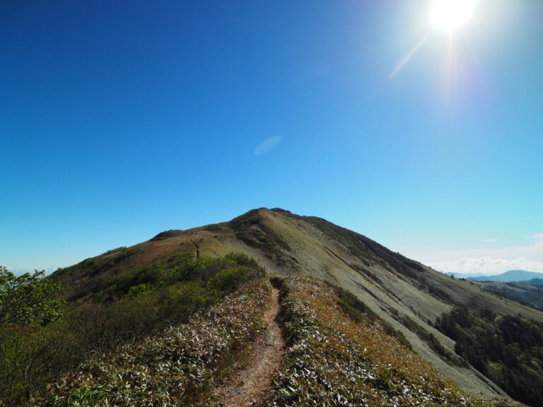 日本二百名山伊予の三名山で日本二百名山「笹ヶ峰」縦走の登山【登山初心者からのステップアップ】絶景の富士山を見るなら毛無山のルートと見どころを解説