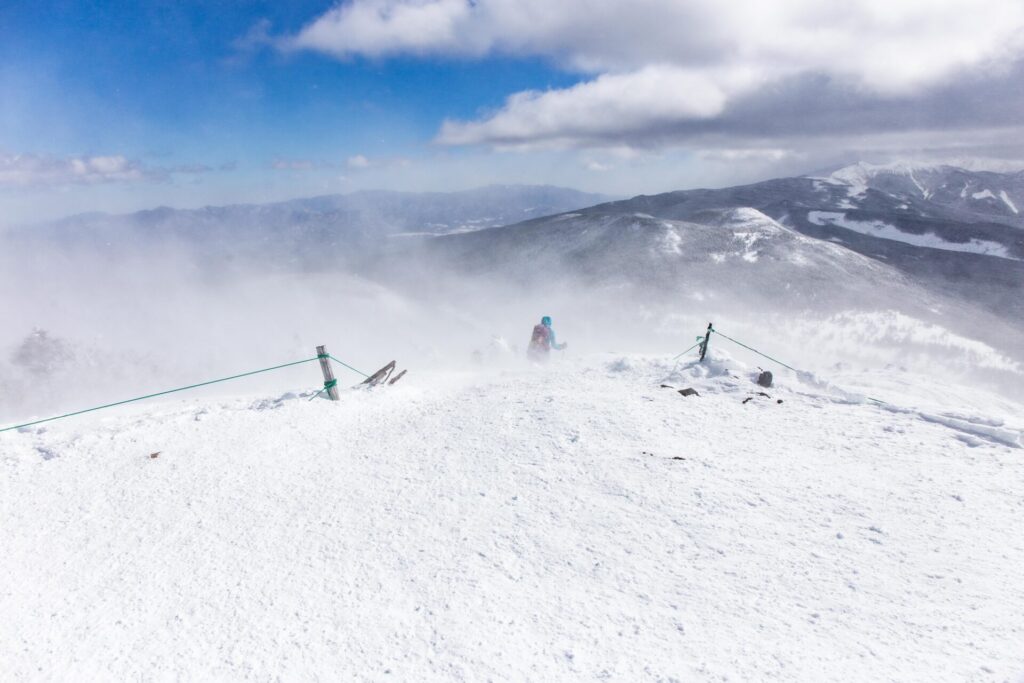 Wind and snow